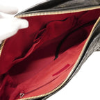 Chanel Shoulder Bag Gabrielle Leather Black Gold Silver — view 4