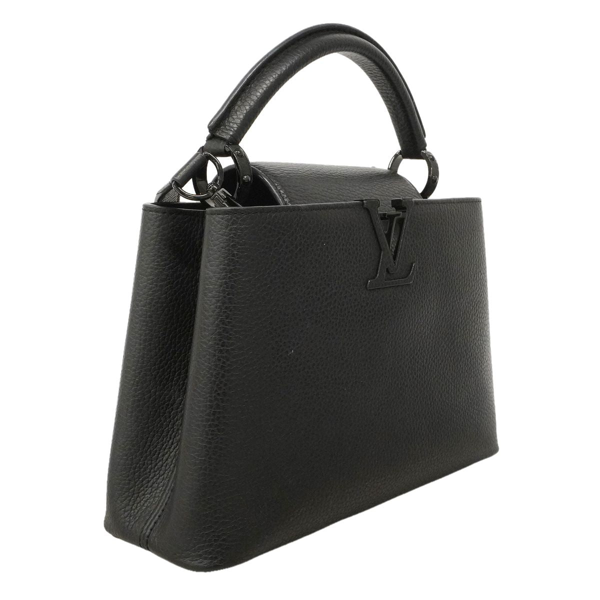 Louis Vuitton Handbag Capucines BB Noir 2-Way Bag — view 2