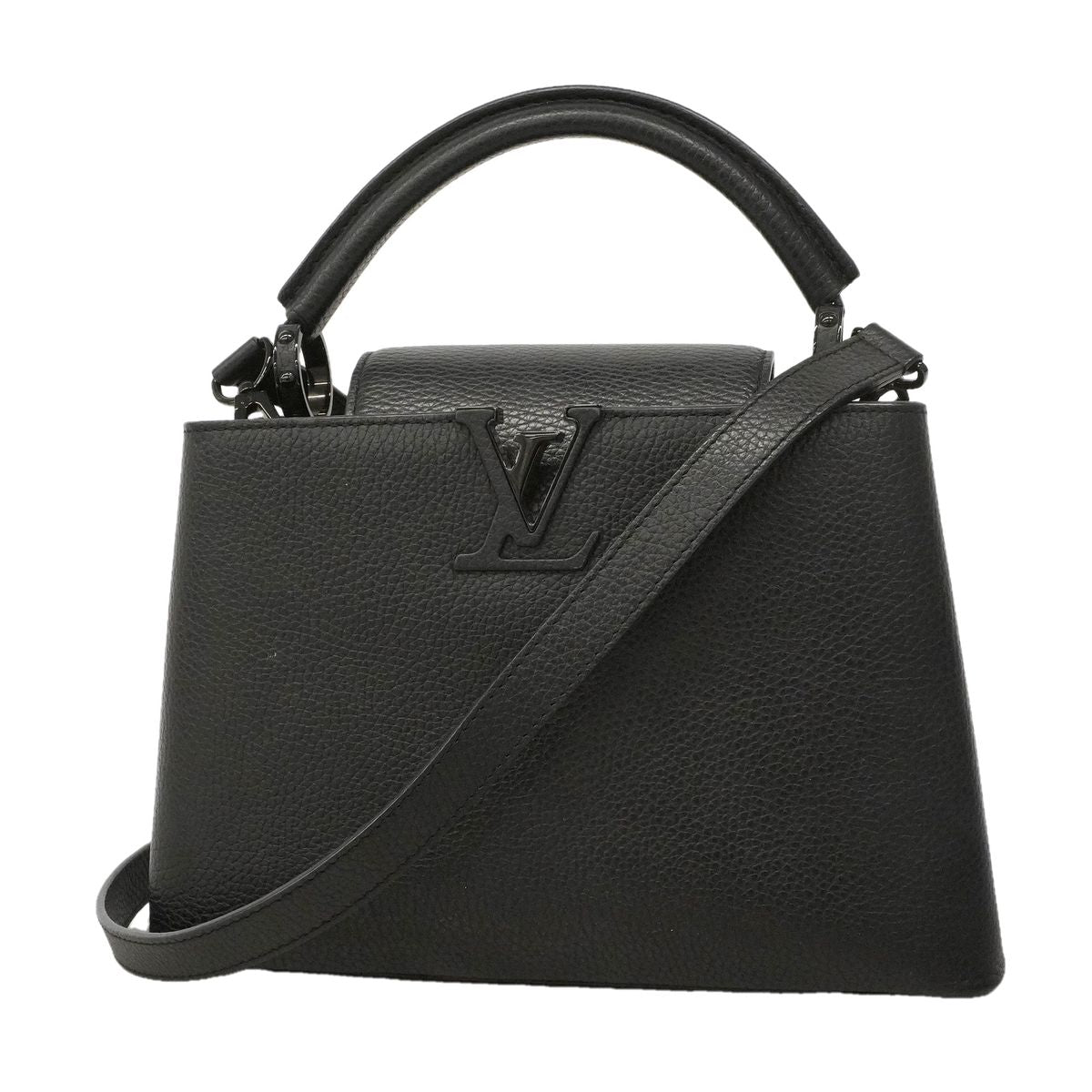 Louis Vuitton Handbag Capucines BB Noir 2-Way Bag