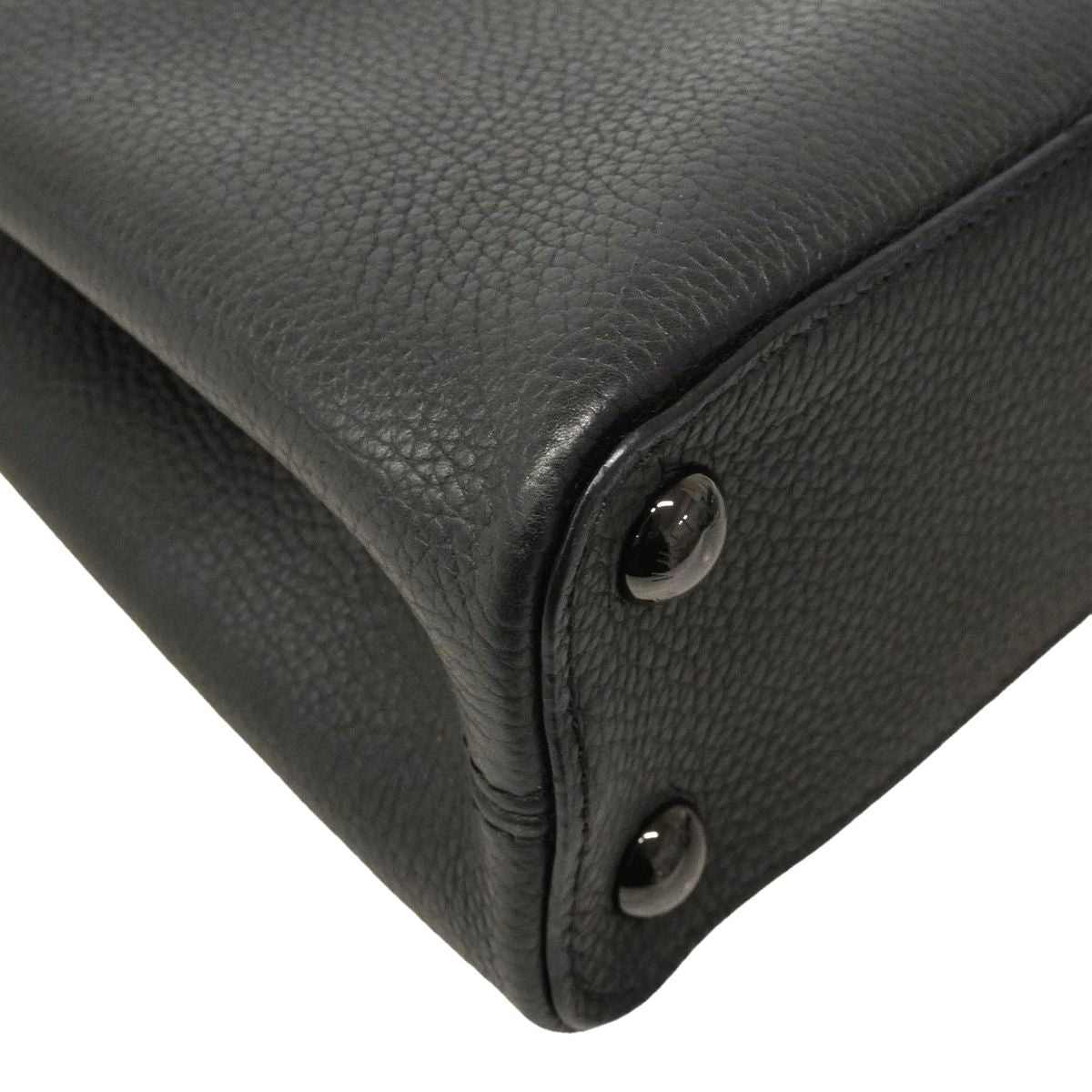 Louis Vuitton Handbag Capucines BB Noir 2-Way Bag — view 6