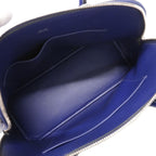 Hermes Handbag Bolide 31/1923 Tresage Veau Epsom Blue Silver 2-Way Back — view 4