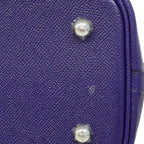 Hermes Handbag Bolide 31/1923 Tresage Veau Epsom Blue Silver 2-Way Back — view 6
