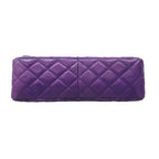 Chanel Shoulder Bag 2.55 Lambskin Purple Silver — view 3