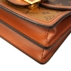 Louis Vuitton Shoulder Bag Monogram Reverse Dauphine Mini Brown — view 6