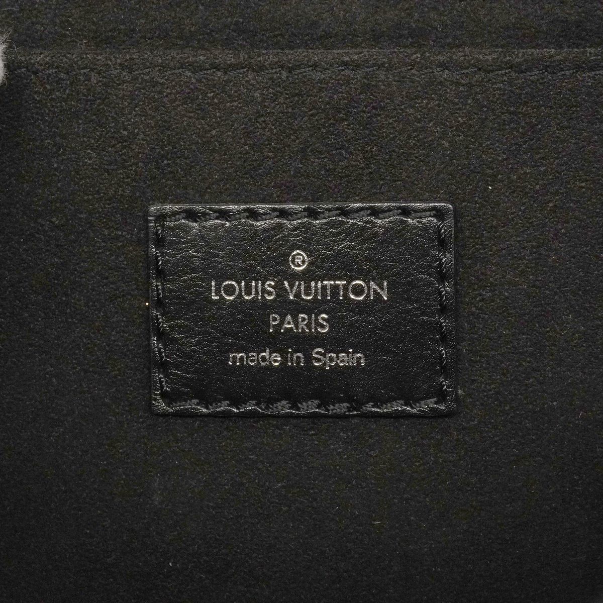 Louis Vuitton Shoulder Bag Monogram Giant Reverse Dauphine MM Brown Black — view 5