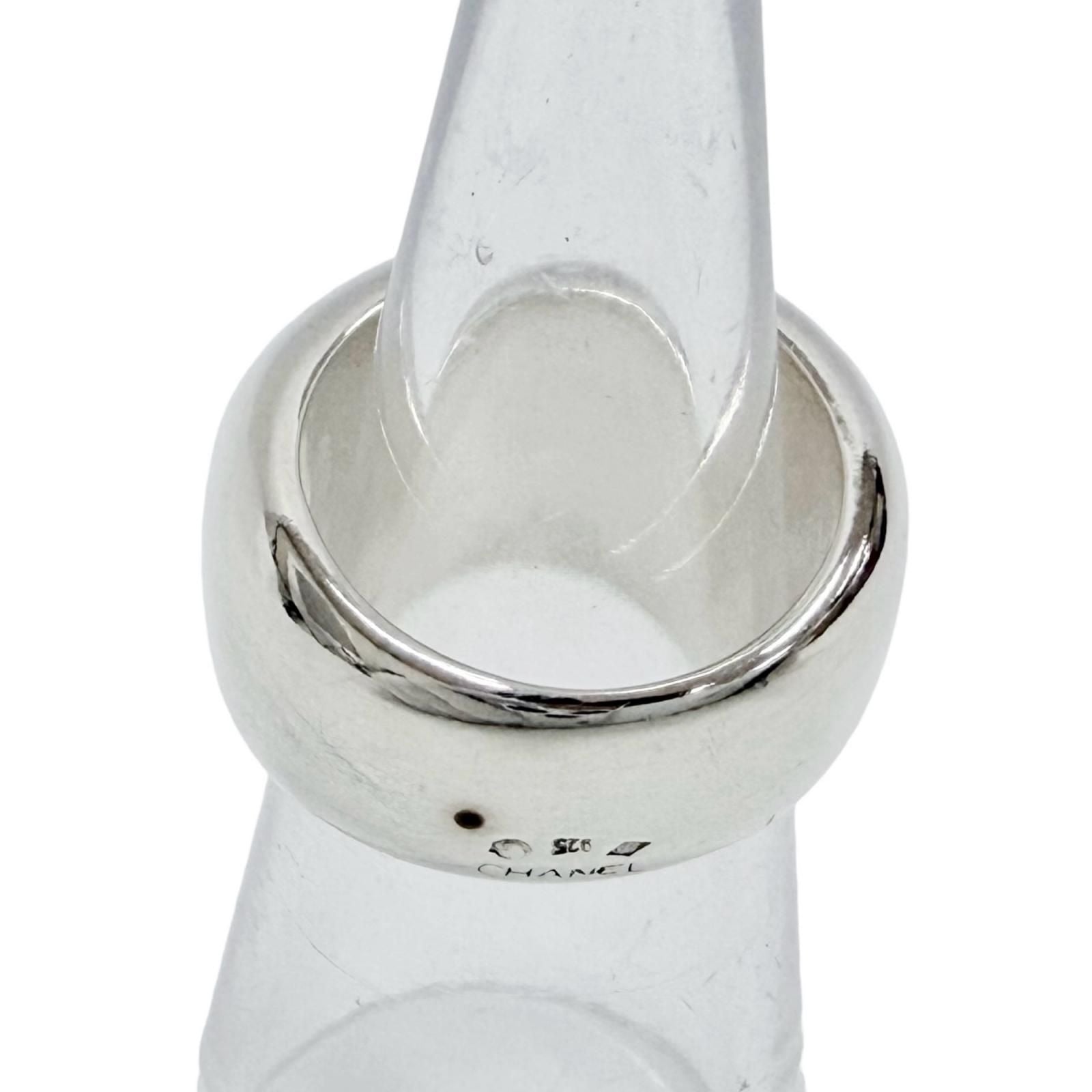 Chanel 925 Log Ring Silver Recommended — view 6