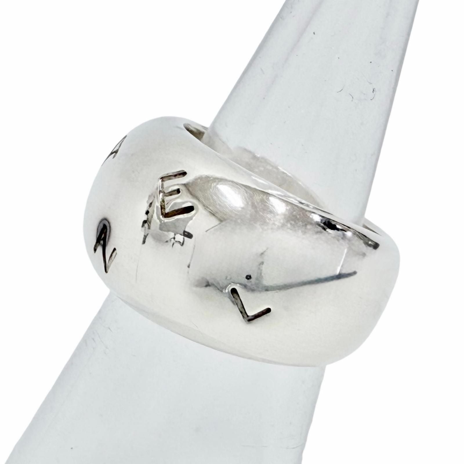 Chanel 925 Log Ring Silver Recommended — view 4