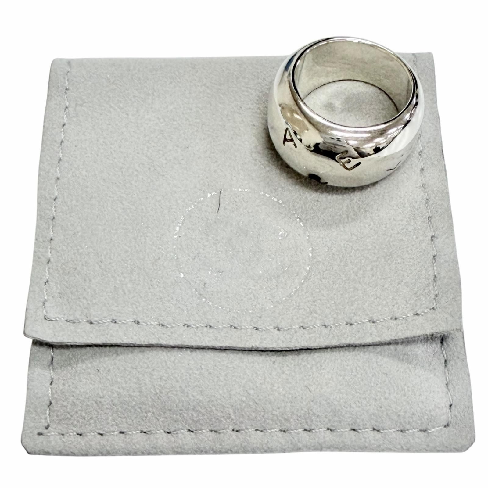 Chanel 925 Log Ring Silver Recommended — view 2
