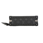 Louis Vuitton Shoulder Bag Monogram Eclipse Clutch Box Black — view 3