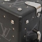 Louis Vuitton Shoulder Bag Monogram Eclipse Clutch Box Black — view 7