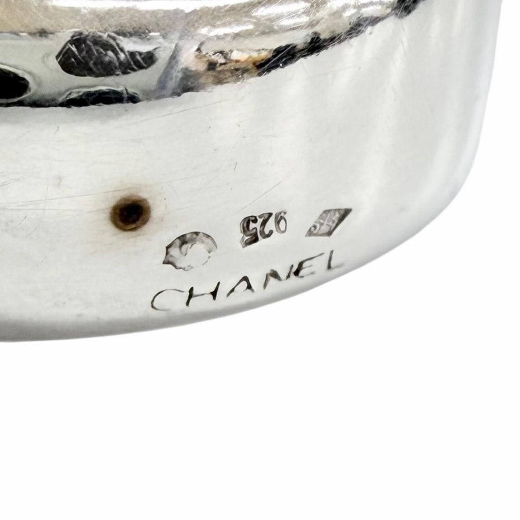 Chanel 925 Log Ring Silver Recommended — view 7
