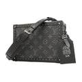 Louis Vuitton Shoulder Bag Monogram Eclipse Clutch Box Black