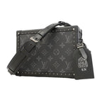 Louis Vuitton Shoulder Bag Monogram Eclipse Clutch Box Black