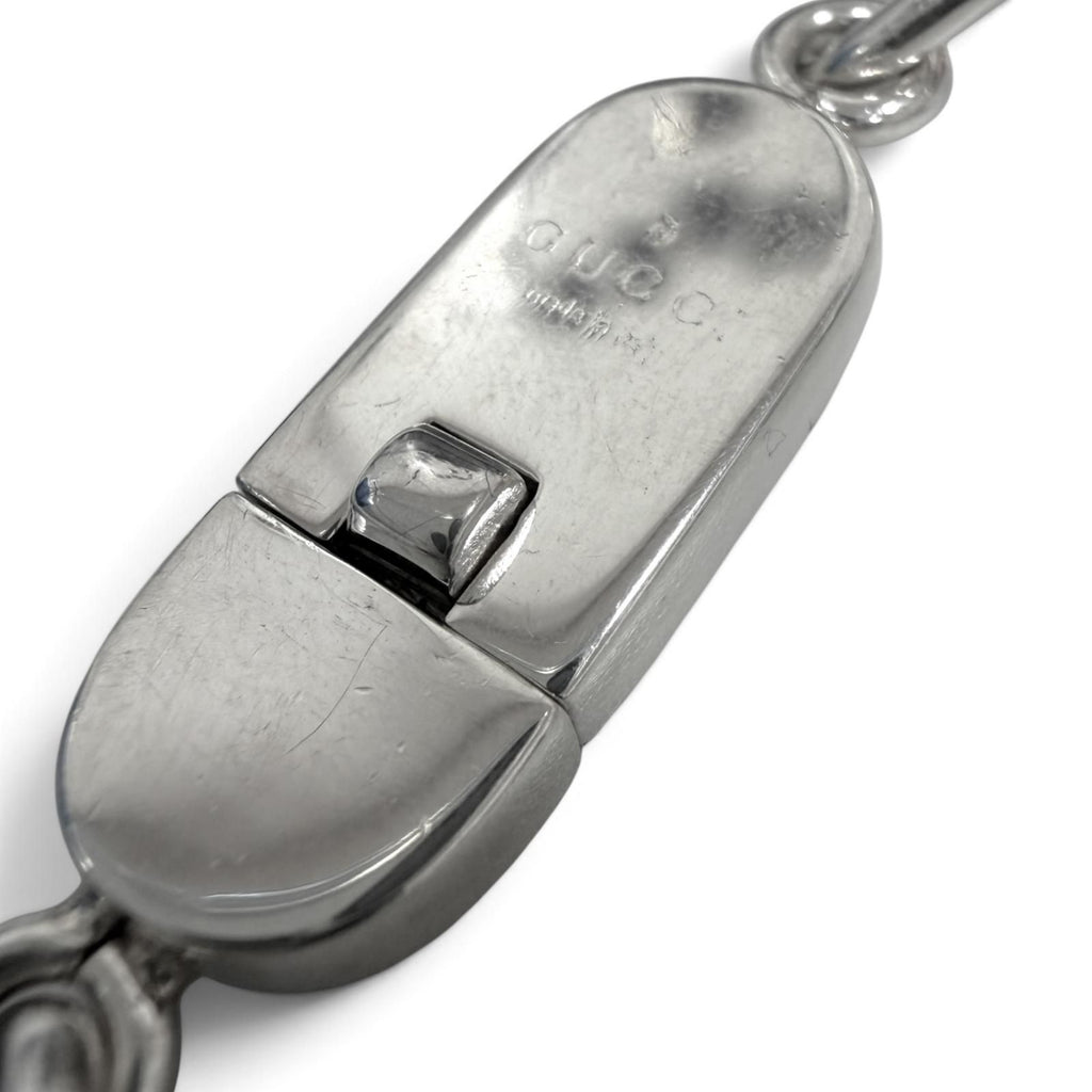 Gucci Oval Link Chain Bracelet Silver — view 4