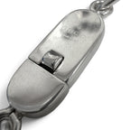 Gucci Oval Link Chain Bracelet Silver — view 4