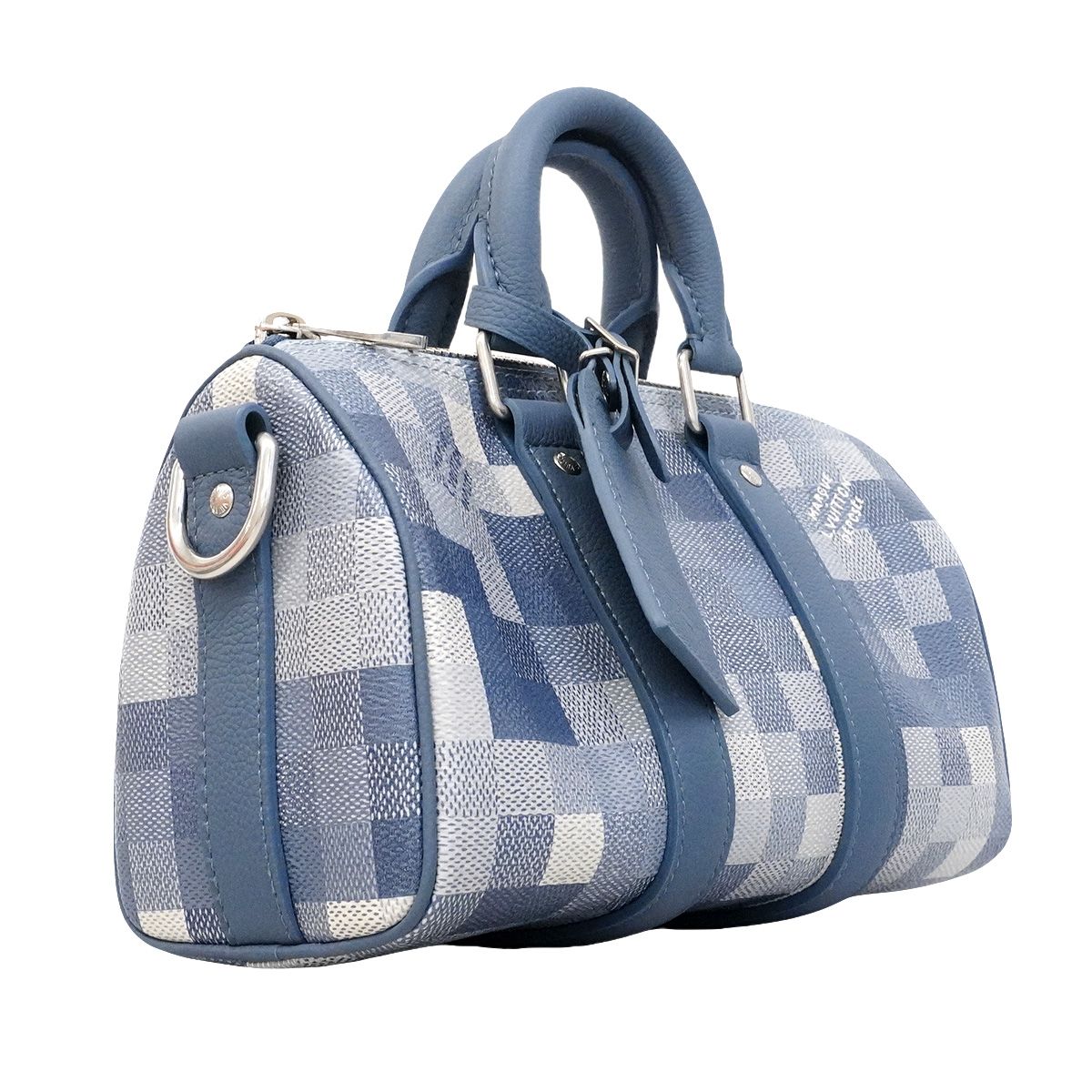 Louis Vuitton Handbag Damoflage Keepall Bandouliere 25 Indigo 2-Way Bag — view 2