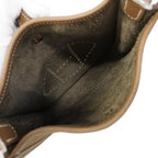 Hermes Shoulder Bag Evelyne TPM Taurillon Clemence Etoupe Silver — view 4