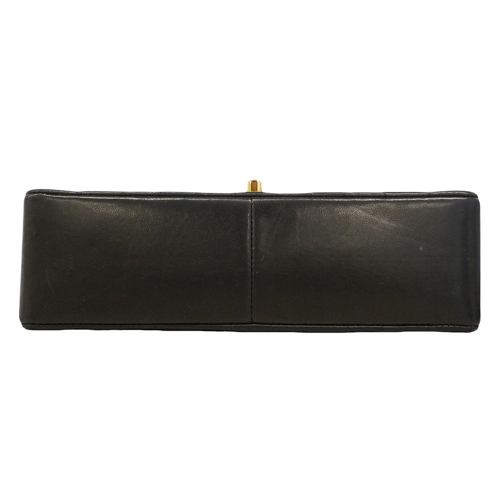 Chanel Shoulder Bag Diana Lambskin Black Gold — view 3