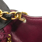 Chanel Shoulder Bag Diana Lambskin Black Gold — view 8