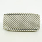 Celine Handbag Boogie Bag Canvas Black Gray Silver — view 3