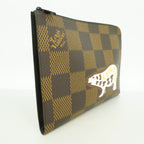 Louis Vuitton Clutch Damier Giant Pochette Jules GM Ebene NIGO Collaboration — view 2