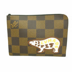Louis Vuitton Clutch Damier Giant Pochette Jules GM Ebene NIGO Collaboration