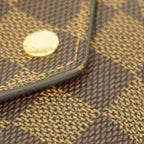 Louis Vuitton Trifold Wallet Damier Portefeuille Victorine Ebene Rose Ballerine — view 8