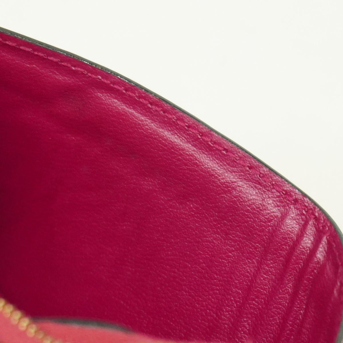Louis Vuitton Coin Purse Vernis Pochette Cles NM Rose Indien — view 6