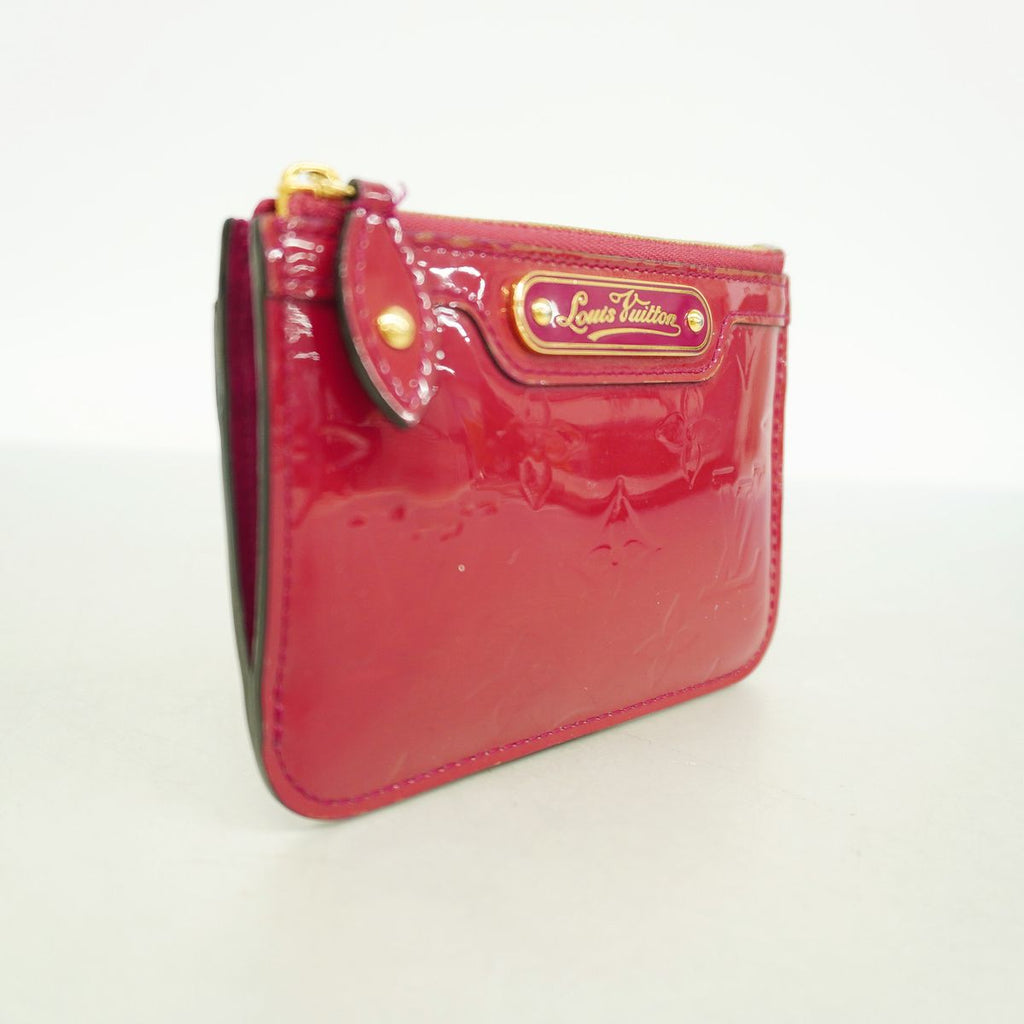 Louis Vuitton Coin Purse Vernis Pochette Cles NM Rose Indien — view 2