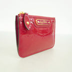 Louis Vuitton Coin Purse Vernis Pochette Cles NM Rose Indien — view 2
