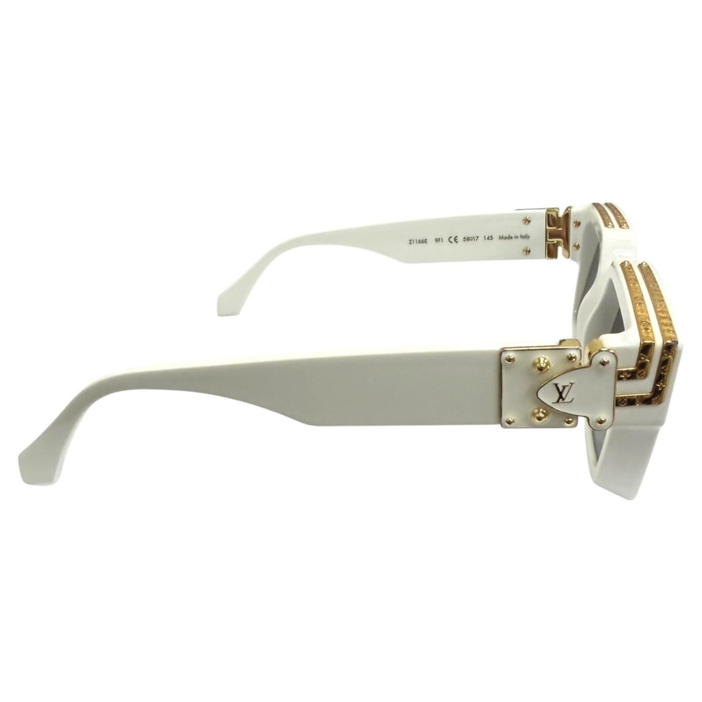 Louis Vuitton Sunglasses 1.1 Millionaire Mirror Lens White Gold 58 Eyewear — view 5