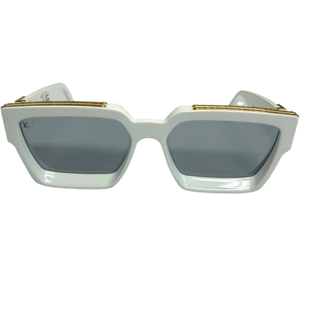 Louis Vuitton Sunglasses 1.1 Millionaire Mirror Lens White Gold 58 Eyewear — view 3