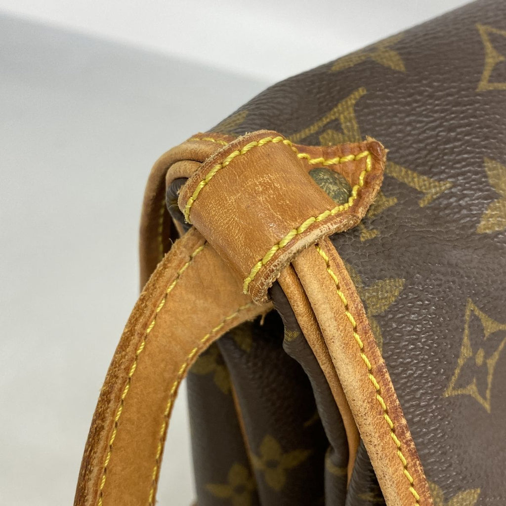 Louis Vuitton Shoulder Bag Monogram Saumur 30 Brown — view 7