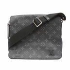 Louis Vuitton Shoulder Bag Monogram Eclipse District PM NM Black