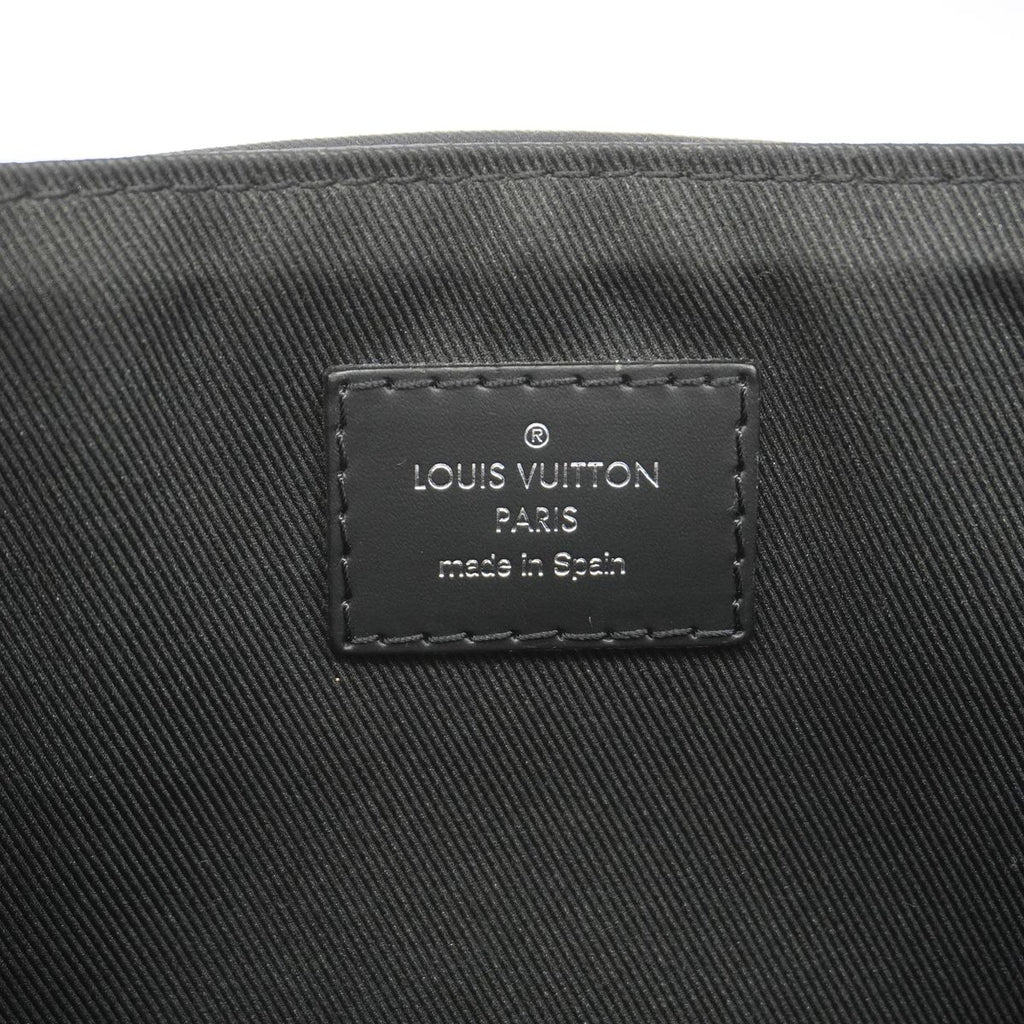 Louis Vuitton Shoulder Bag Monogram Eclipse District PM NM Black — view 5