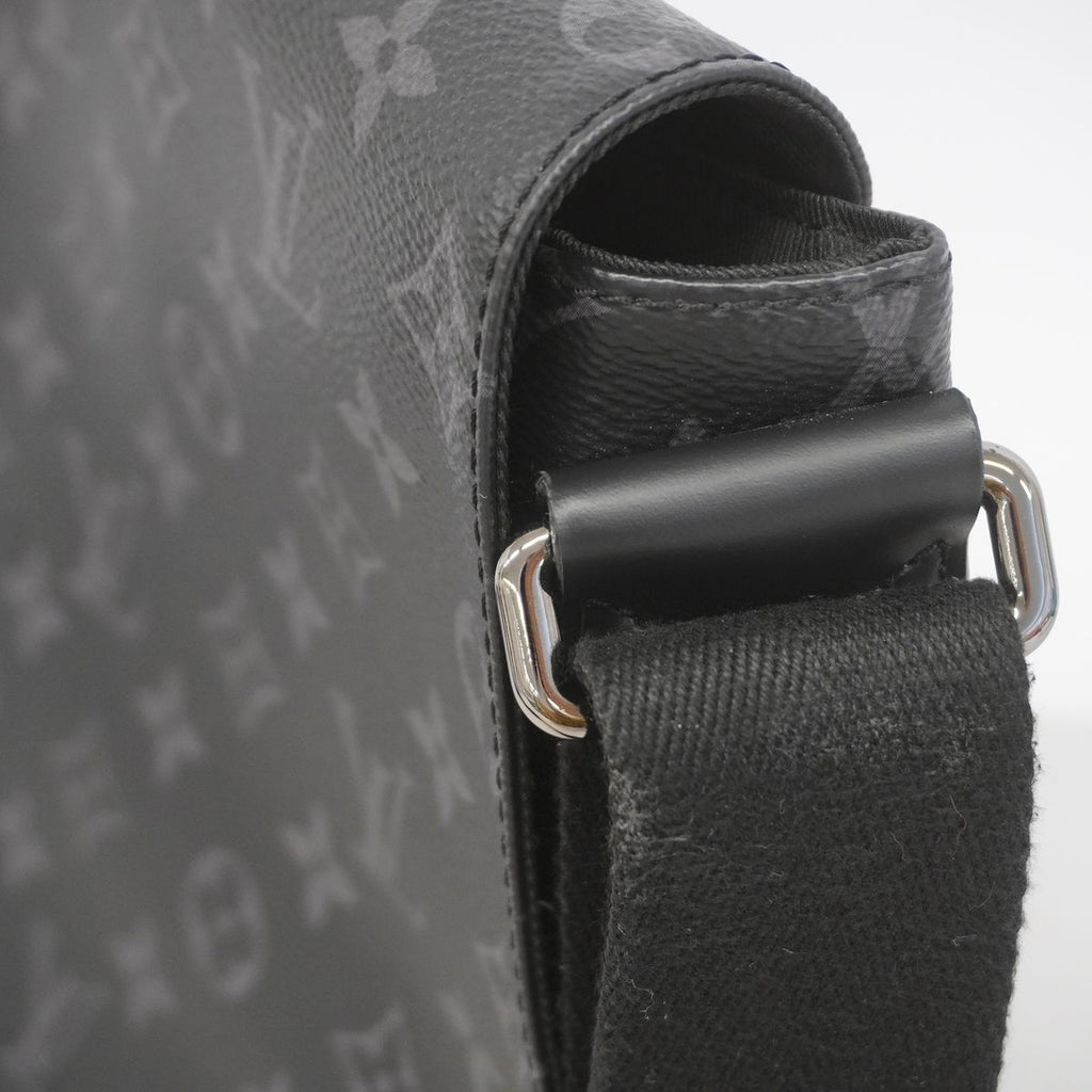 Louis Vuitton Shoulder Bag Monogram Eclipse District PM NM Black — view 7