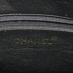 Chanel Shoulder Bag Quilted Lambskin Black Gold — view 5