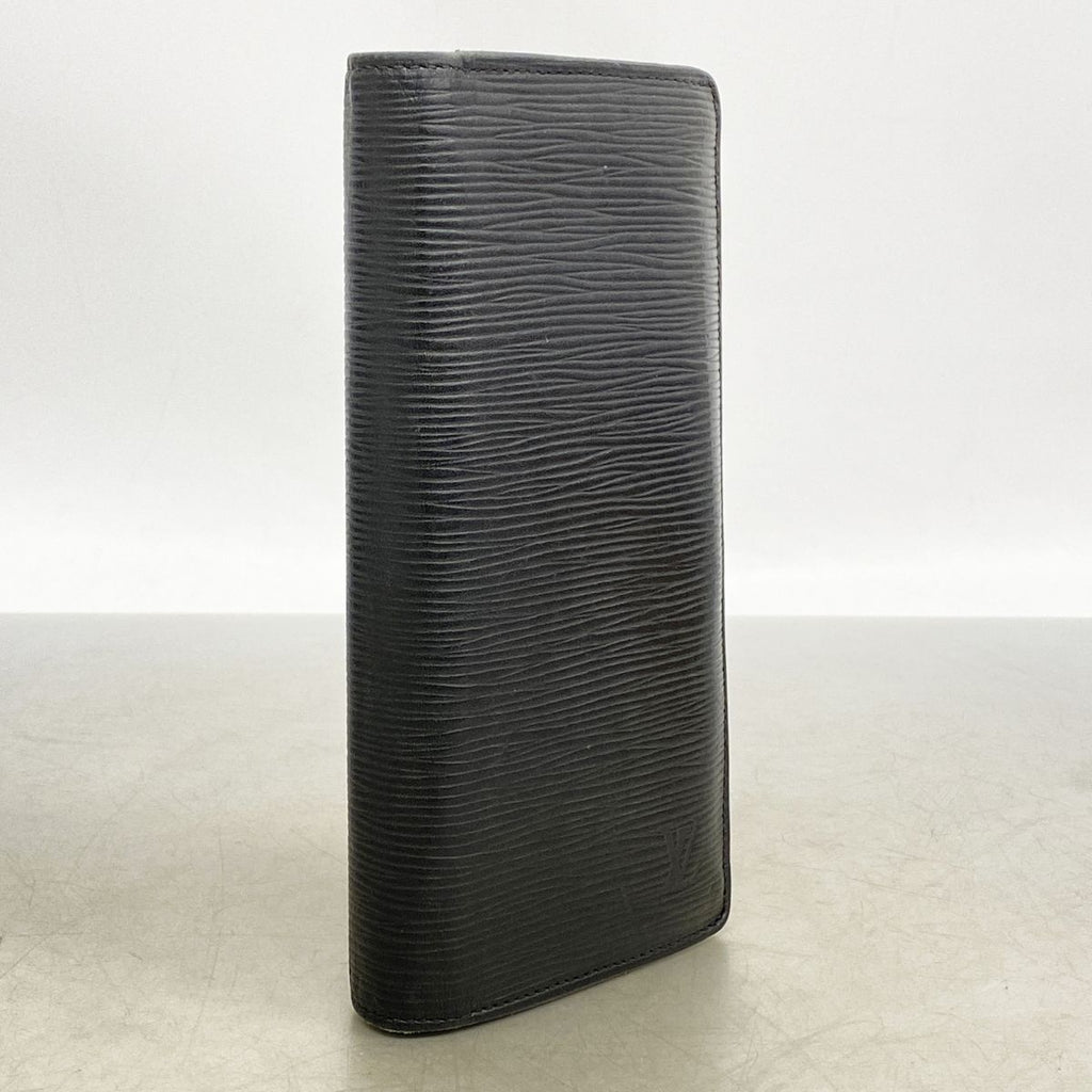 Louis Vuitton Wallet Epi Portefeuille Brazza Noir — view 2