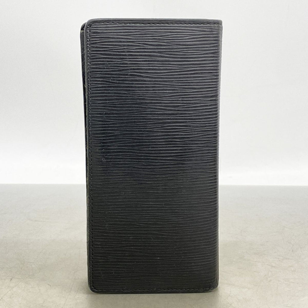 Louis Vuitton Wallet Epi Portefeuille Brazza Noir — view 7