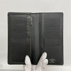 Louis Vuitton Wallet Epi Portefeuille Brazza Noir — view 3