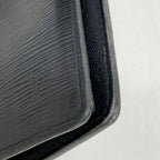 Louis Vuitton Wallet Epi Portefeuille Brazza Noir — view 6