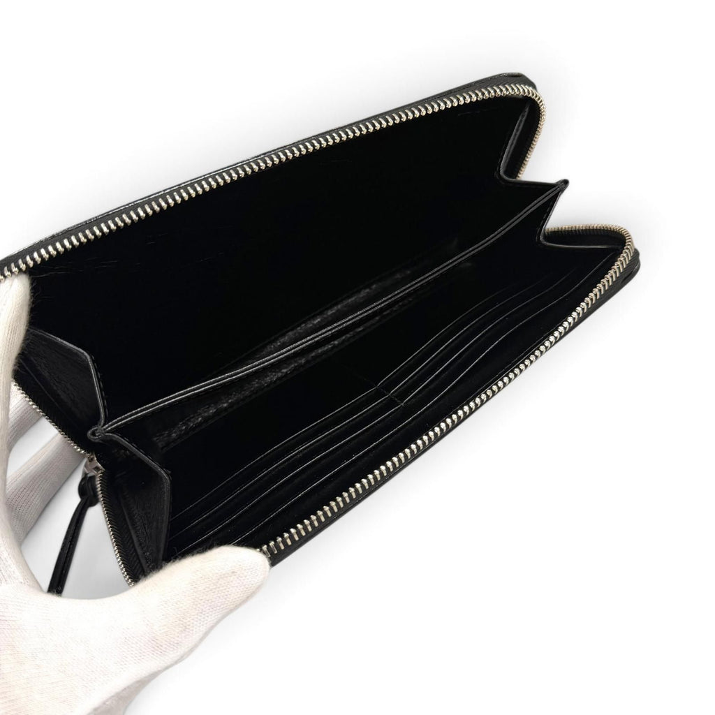 Prada Soft Look the Triangle Logo Zip Around Wallet — view 6