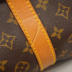 Louis Vuitton Boston Bag Monogram Keepall 60 Brown — view 8