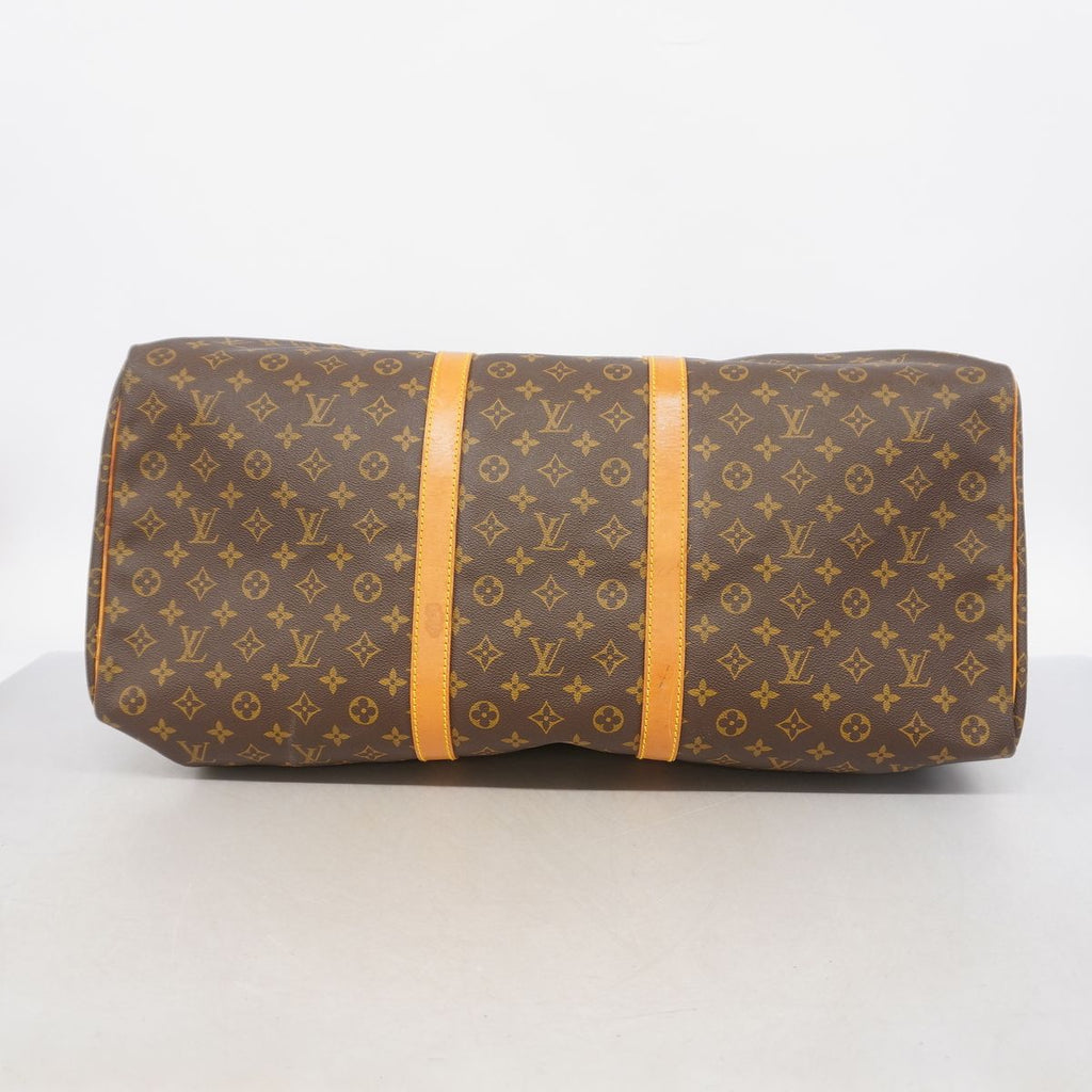 Louis Vuitton Boston Bag Monogram Keepall 60 Brown — view 3