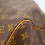 Louis Vuitton Boston Bag Monogram Keepall 60 Brown — view 6