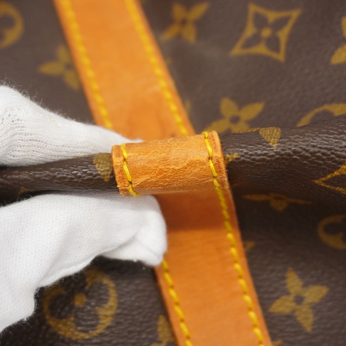 Louis Vuitton Boston Bag Monogram Keepall 60 Brown — view 7