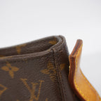 Louis Vuitton Shoulder Bag Monogram Looping GM Brown — view 8