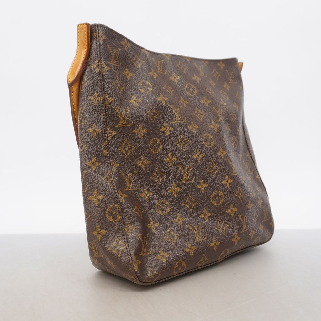 Louis Vuitton Shoulder Bag Monogram Looping GM Brown — view 2