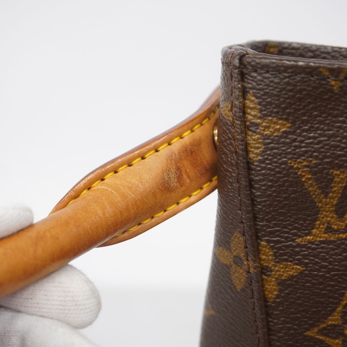 Louis Vuitton Shoulder Bag Monogram Looping GM Brown — view 7