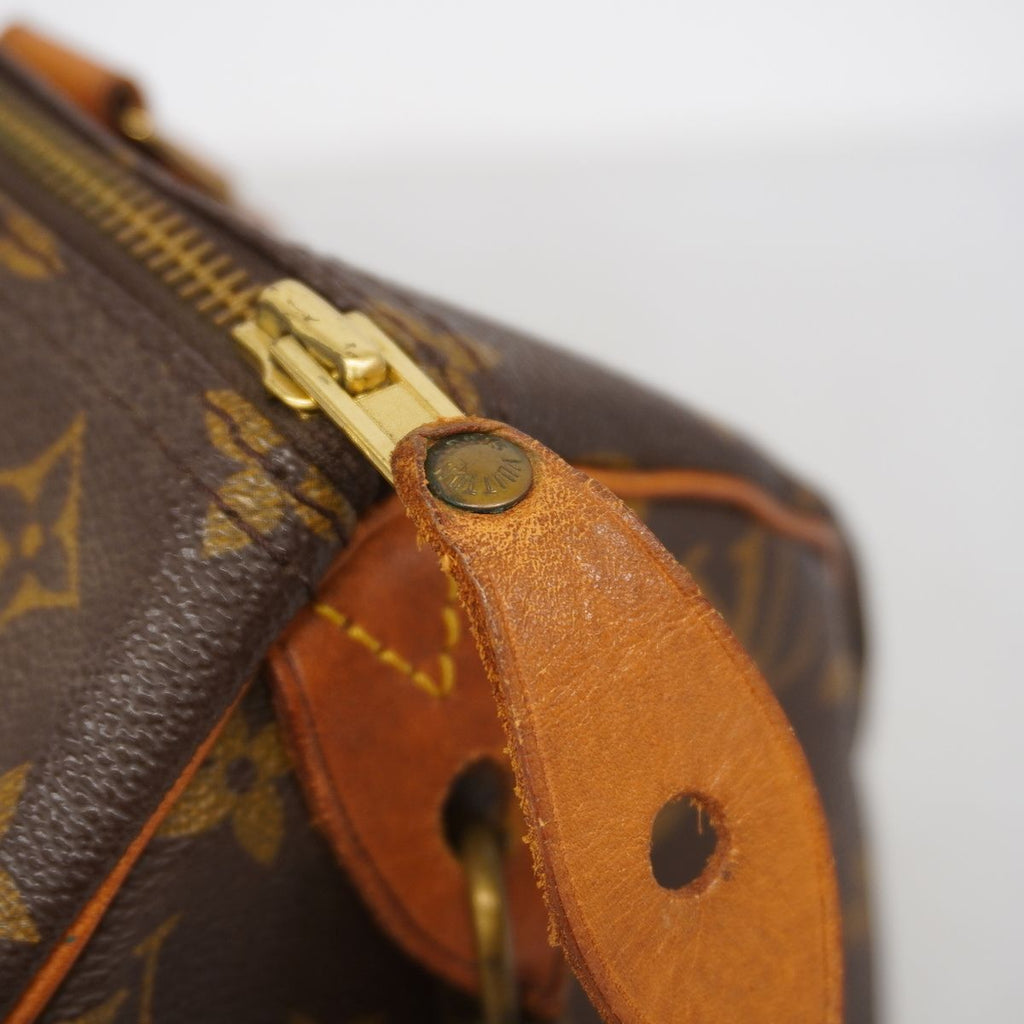 Louis Vuitton Handbag Monogram Speedy 30 Brown — view 7